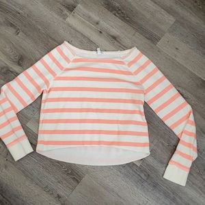 Aeropostale Neon Striped Sweater